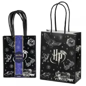 torebki prezentowe harry potter torby papierowe na prezenty upominki czarna 12x15 5x6 cm 6 szt