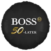 xx balon fol bosski 50 latek czarny