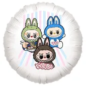 xx balon fol labubu z jedzeniem