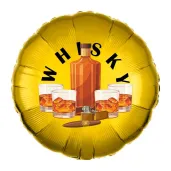 xx balon fol zlota karafka whisky