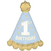 xx balon foliowy 18 shp little mister wonderful 1st bday
