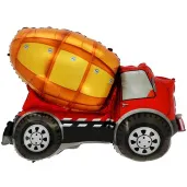 xx balon foliowy betoniarka 47x67 cm