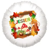 xx balon jesien muchomorki i kasztany