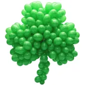 xx balony lateksowe zielone