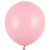 xx balony strong 43cm pastel baby pink 1 op 25 szt