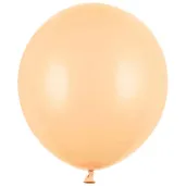 xx balony strong 43cm pastel light peach 1 op 25 szt