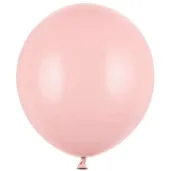 xx balony strong 43cm pastel pale pink 1 op 25 szt