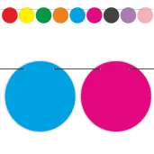 xx baner kolorowe kropki x9