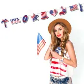 xx baner usa symbole amerykanskie 2m