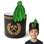 xx czapeczka barborka zielony 1 szt