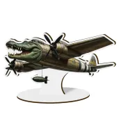 xx figurka drewniana bombardiro crocodilo