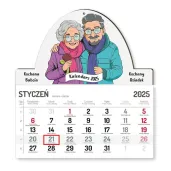 xx kalendarz babci i dziadka hortensja kolor