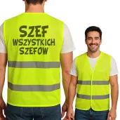 xx kamizelka odblaskowa szef wszystkich szefow