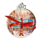 xx karnet na banknot bombka piernikowe miasto