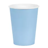 xx kubeczki papierowe jasny niebieski 250ml 1 op 6 szt