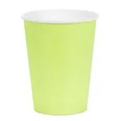 xx kubeczki papierowe jasny zielony 250ml 1 op 6 szt