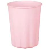 xx kubeczki plastikowe falbanka 220 ml rozowy 1 op 4 szt