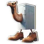 xx magnes frigo camelo brainrot