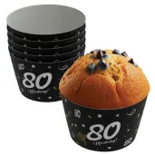 xx oslonki na muffinki glamour birthday 80