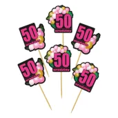 xx pikery 50 urodziny roz baloniki