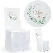 xx pokrowiec na krzeslo slub maz