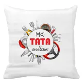 xx poszewka na poduszke tata debesciak