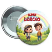 xx przypinka super dzieciak