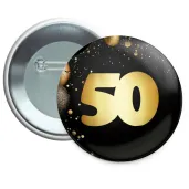 xx przypinka urodziny 50