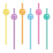 xx slomki papierowe retro disco 19 5cm 6szt zes