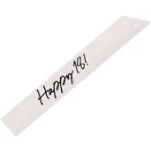 xx szarfa happy 18 krem 76 cm