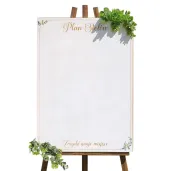 xx tablica powitalna na slub plan stolow