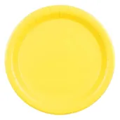 xx talerzyki papierowe zolty 18cm 1 op 6 szt