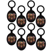 xx zawieszki na butelki dia de los muertos 8 s