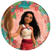 xx zta talerzyki papierowe moana 23 cm 8 szt
