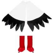 zestaw bocian peleryna i buty kraszek