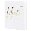 album na zdjecia precious moments partydeco 20 x 24 5 cm bialy 22 kartki