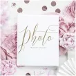 album na zdjecia precious moments partydeco 20 x 24 5 cm bialy 22 kartki