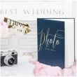 album na zdjecia precious moments partydeco 20 x 24 5 cm czarny 22 kartki