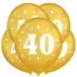 balon 40 urodziny zloty dekoracjepolska 12 5 szt