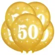 balon 50 urodziny zloty dekoracjepolska 12 5 szt