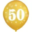 balon 50 urodziny zloty dekoracjepolska 12 5 szt