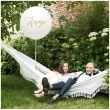 balon amore bialy 1 metr partydeco