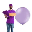 balon b350 pastel olbrzym 90 cm lawendowy belbal 36