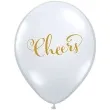 balon cheers bialy qualatex 11 25 szt