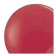 balon classic round bordowy kasztanowy qualatex 36 2 szt