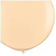 balon classic round kremowy blush qualatex 36 2 szt