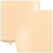 balon classic round kremowy blush qualatex 36 2 szt