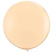 balon classic round kremowy blush qualatex 36 2 szt