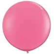 balon classic round rozowy qualatex 36 2 szt