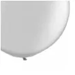 balon classic round srebrne qualatex 30 2 szt